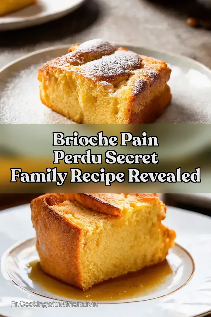 Brioche Pain Perdu Secret Family Recipe Revealed