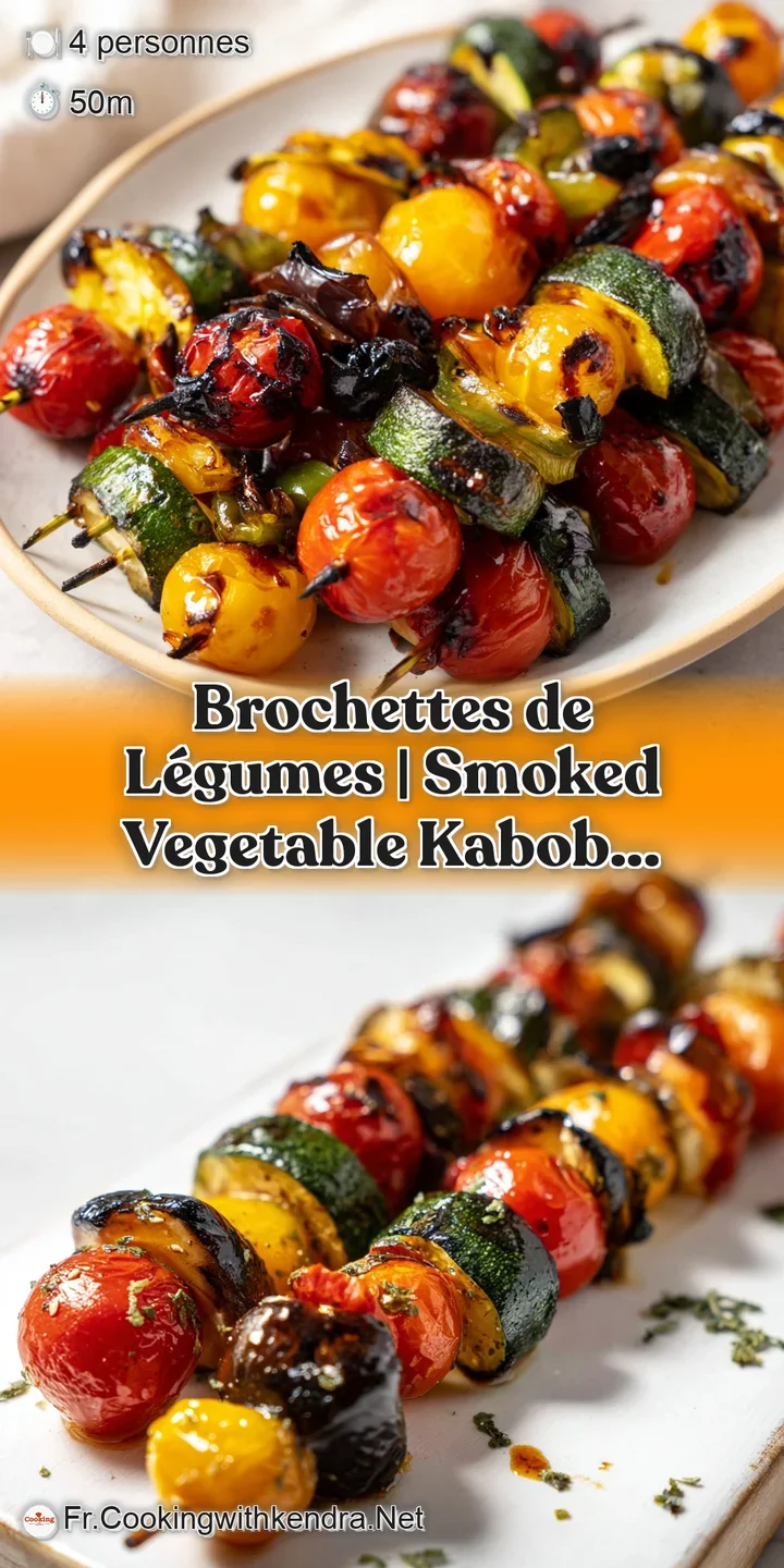 Gros plan sur des cubes de poivrons rouges et courgettes fondantes, r&eacute;v&eacute;lant des textures grill&eacute;es et juteuses.
