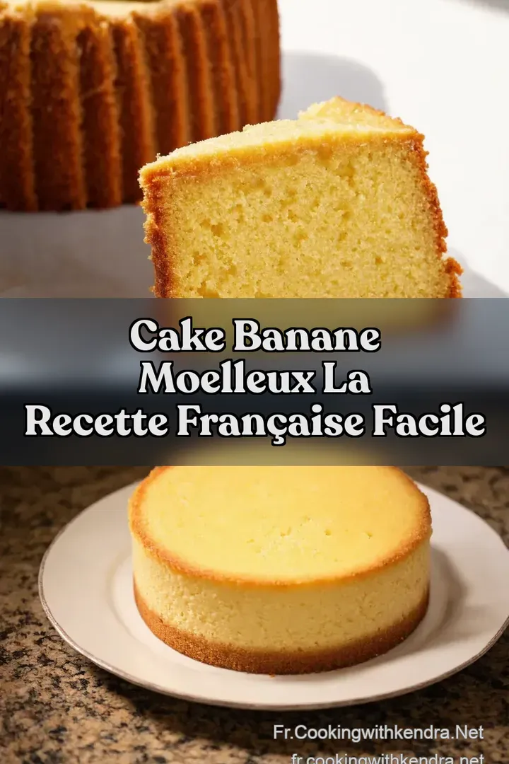 Cake Banane Moelleux La Recette Fran&ccedil;aise Facile
