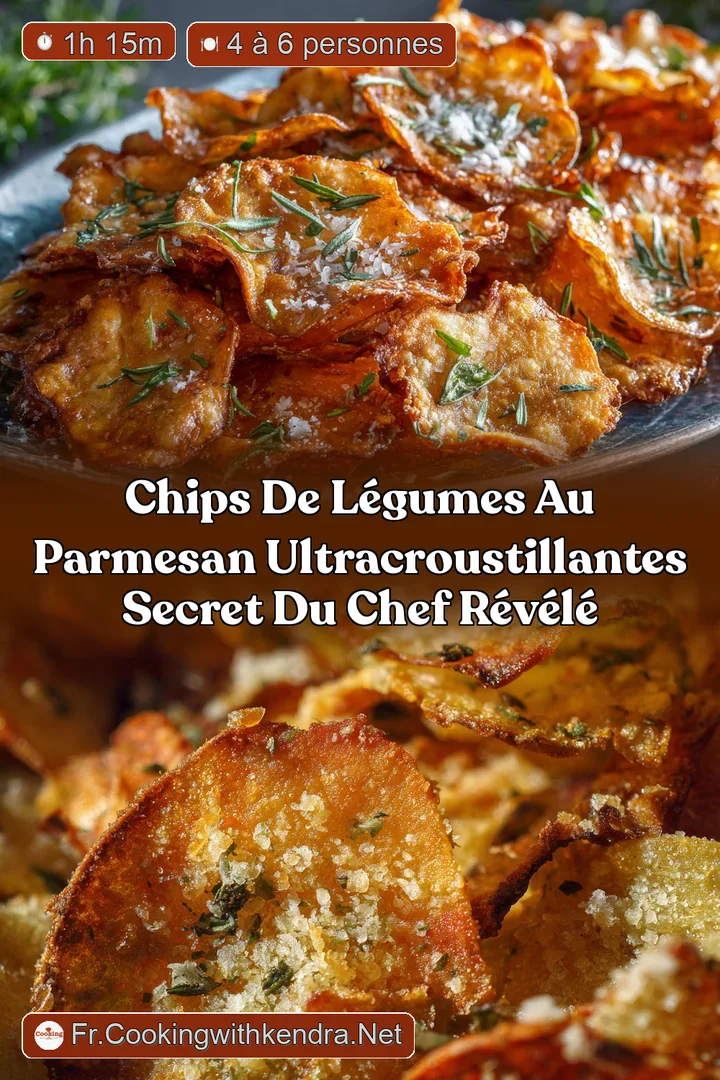 Chips de L&eacute;gumes au Parmesan ultracroustillantes Secret du Chef r&eacute;v&eacute;l&eacute;