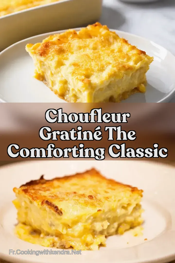 Choufleur Gratin&eacute; The Comforting Classic