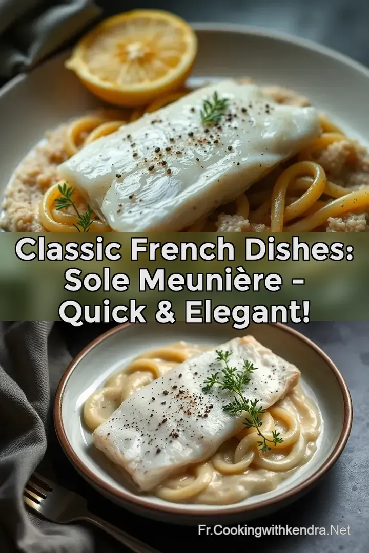 Classic French Dishes: Sole Meuni&egrave;re - Quick & Elegant!