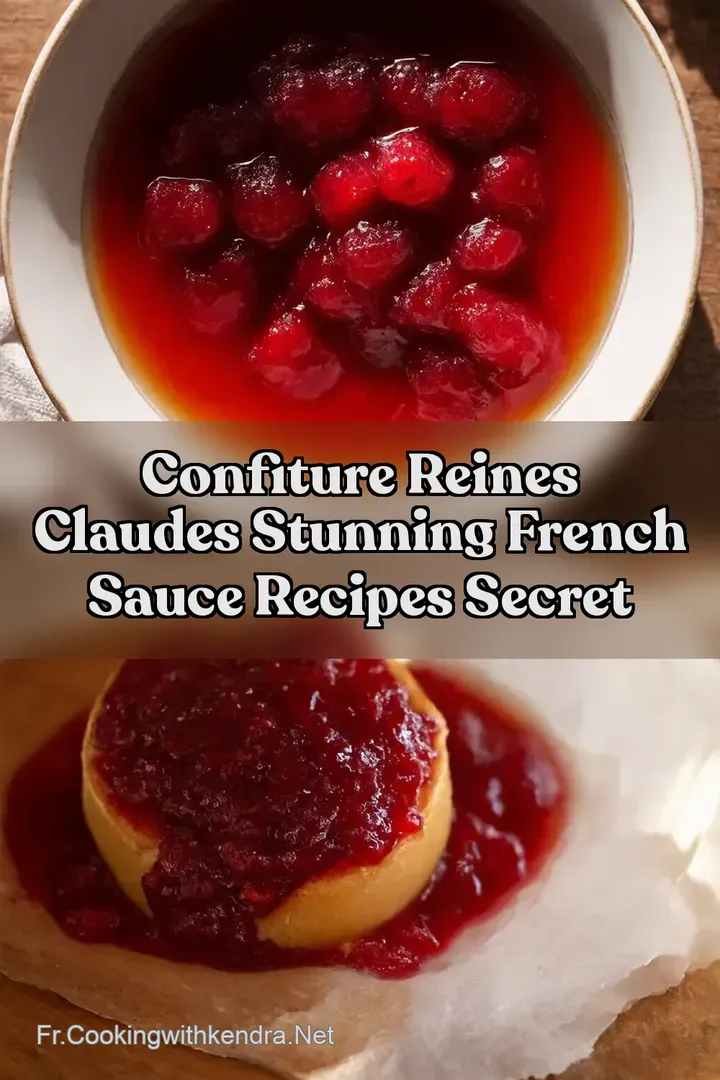 Confiture Reines Claudes Stunning French Sauce Recipes Secret