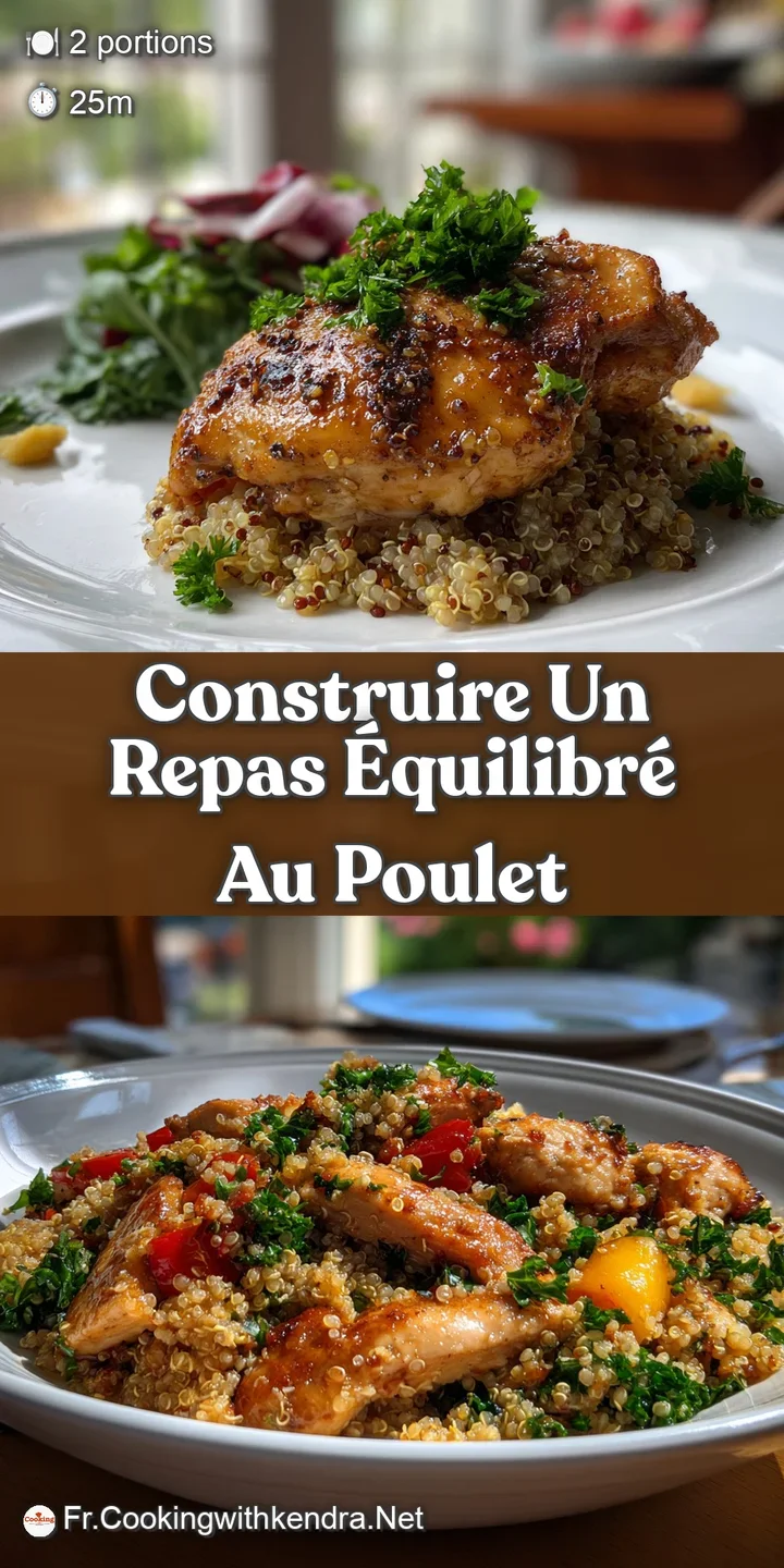 Close-up of tender chicken pieces and colorful veggies, glistening in the light. Fresh herbs sprinkled, inviting texture. ...