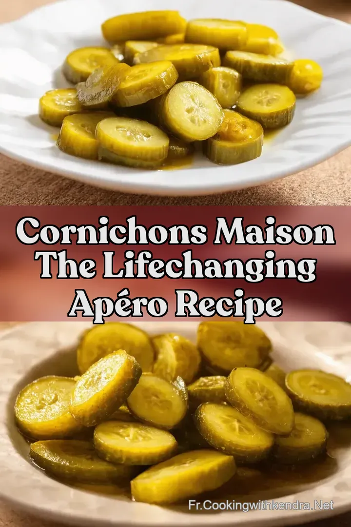 Cornichons Maison The LifeChanging Ap&eacute;ro Recipe