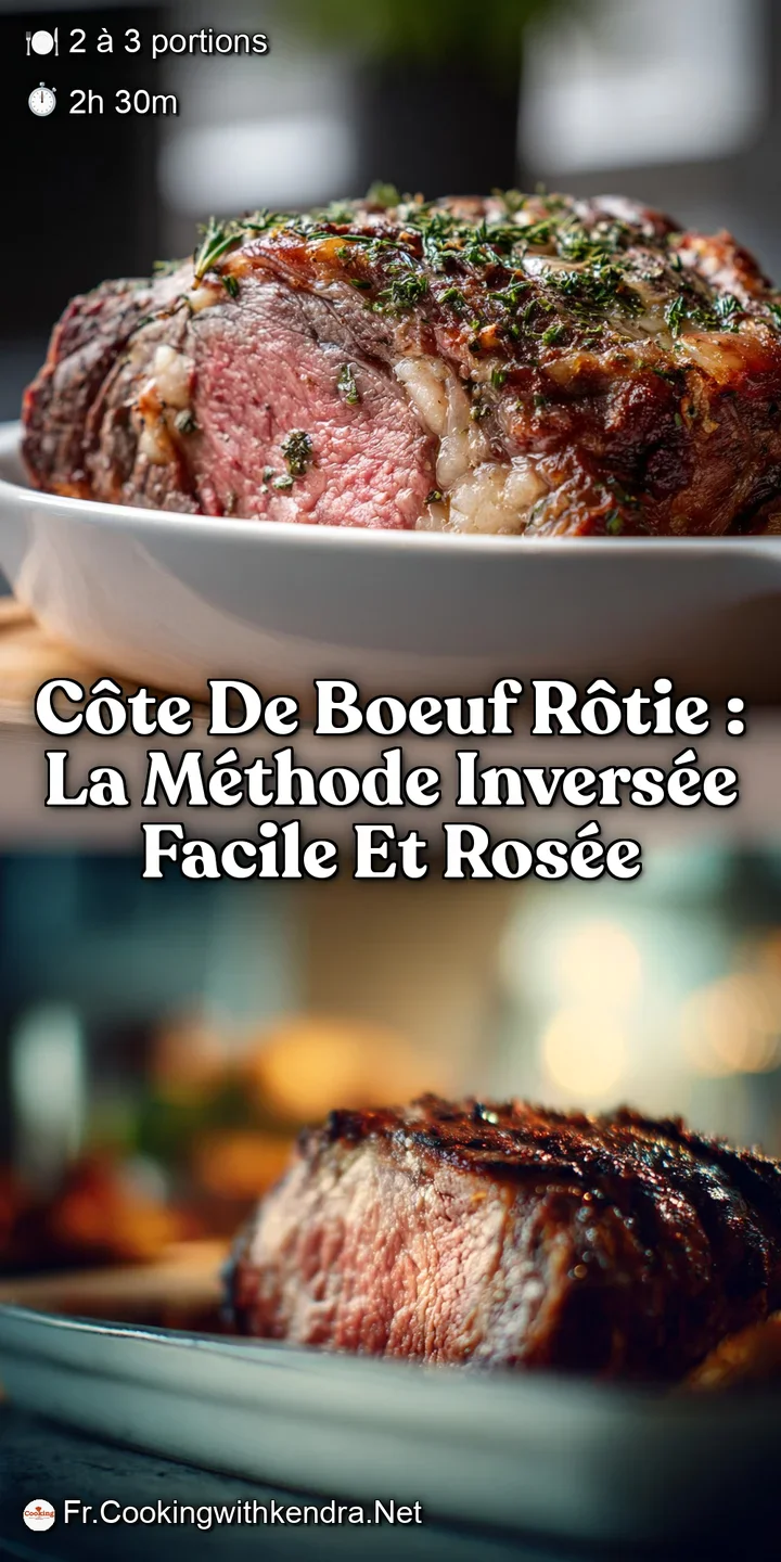 C&ocirc;te de Boeuf R&ocirc;tie : La M&eacute;thode Invers&eacute;e Facile et Ros&eacute;e