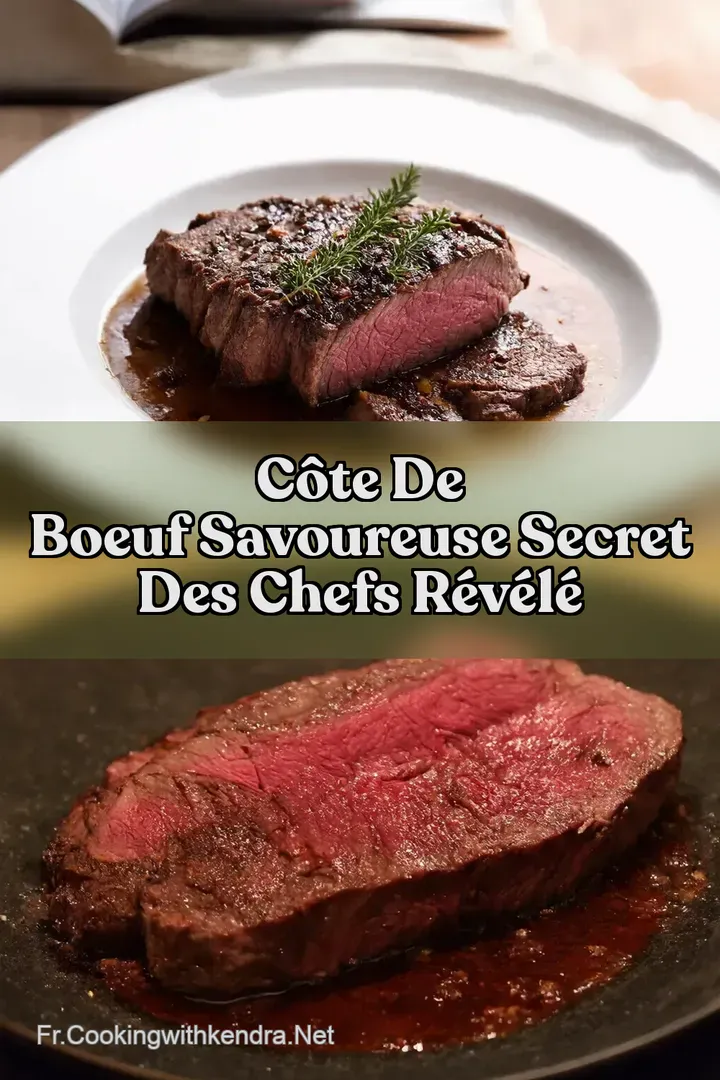 C&ocirc;te de Boeuf Savoureuse Secret des Chefs R&eacute;v&eacute;l&eacute;