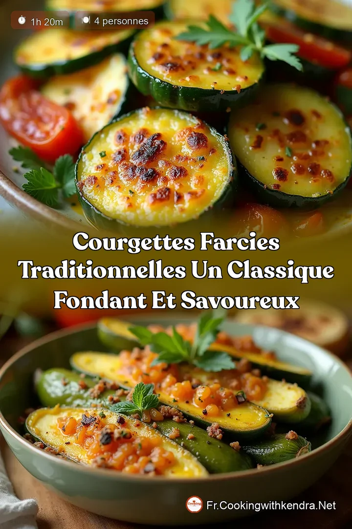 Courgettes Farcies Traditionnelles Un Classique Fondant et Savoureux