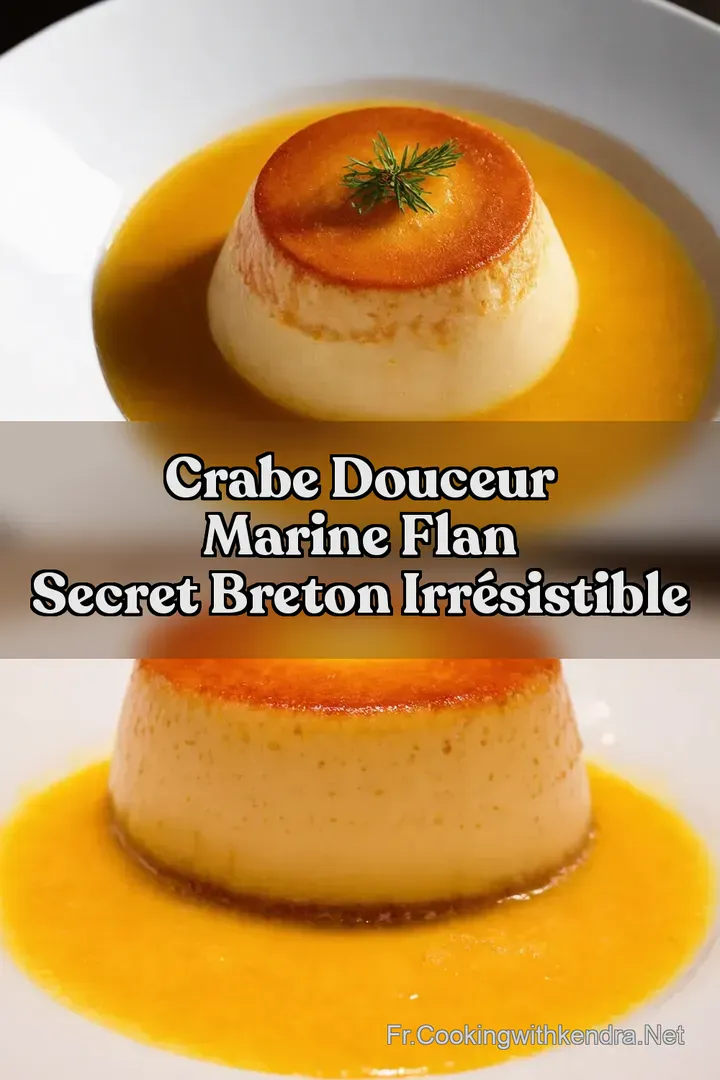 Crabe Douceur Marine Flan Secret Breton Irr&eacute;sistible