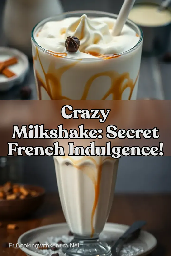 Crazy Milkshake: Secret French Indulgence!