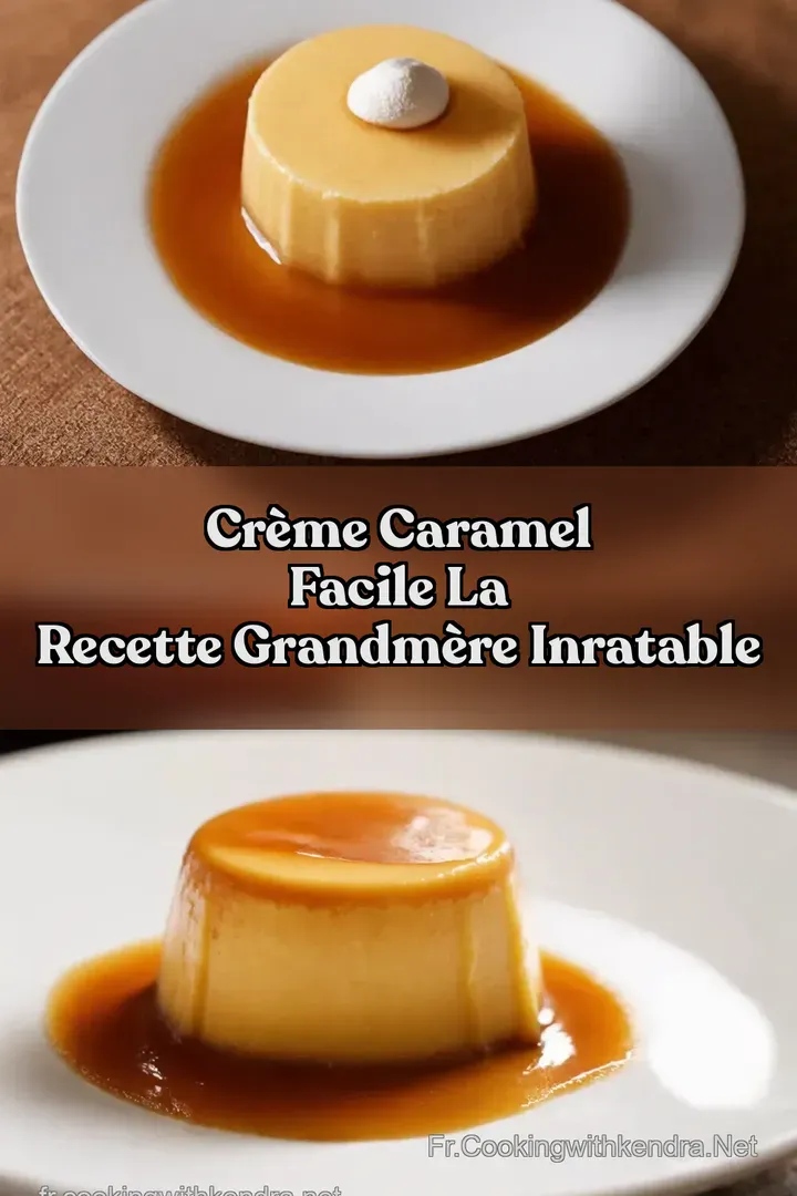 Cr&egrave;me Caramel Facile La Recette GrandM&egrave;re Inratable