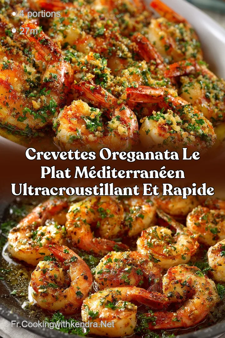 Crevettes Oreganata Le plat m&eacute;diterran&eacute;en ultracroustillant et rapide
