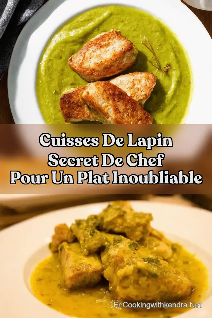 Cuisses de Lapin Secret de Chef pour Un Plat Inoubliable