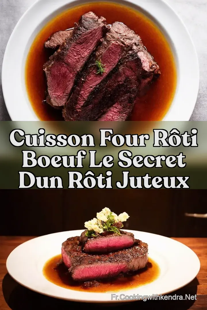 Cuisson Four R&ocirc;ti Boeuf Le secret dun R&ocirc;ti Juteux