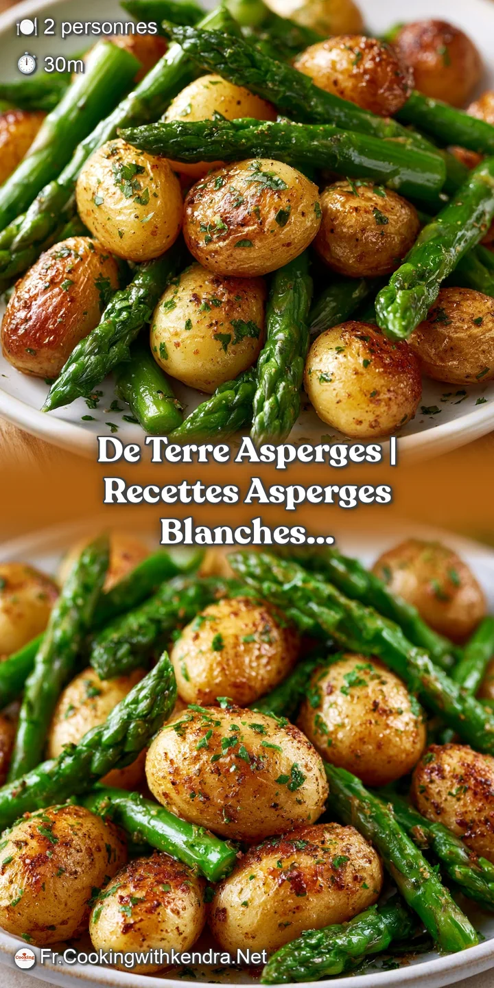 Zoom sur des pointes d'asperges tendres et luisantes, r&eacute;v&eacute;lant une texture fondante et des reflets dor&eacute;s app&eacute;tissants.