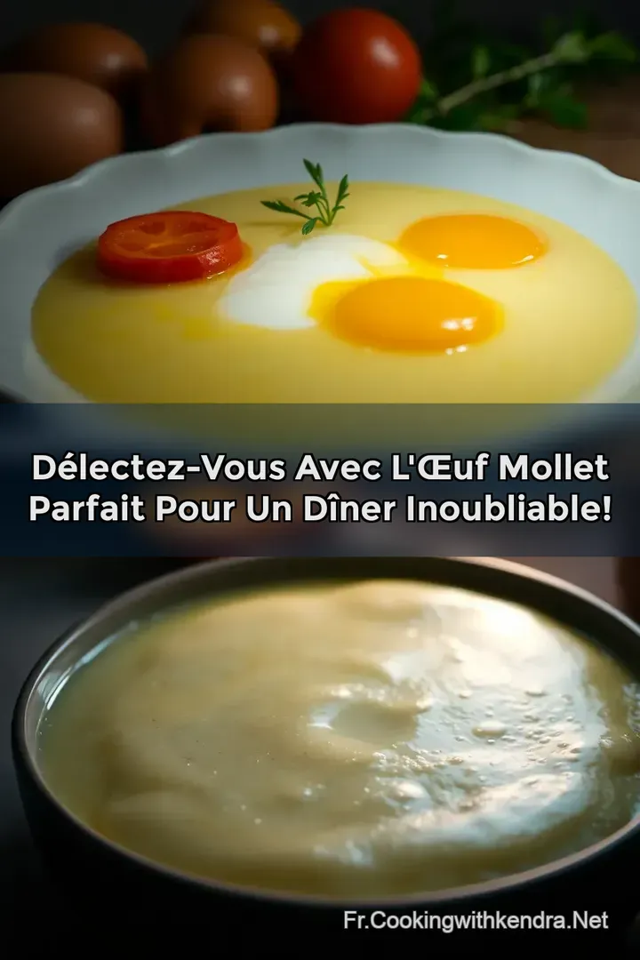 D&eacute;lectez-vous avec l &OElig;uf Mollet Parfait pour un D&icirc;ner Inoubliable!