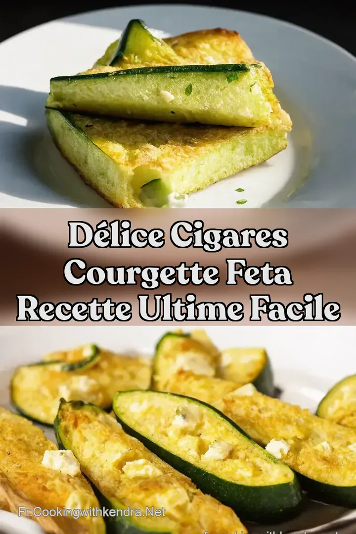 D&Eacute;LICE Cigares Courgette Feta Recette Ultime Facile