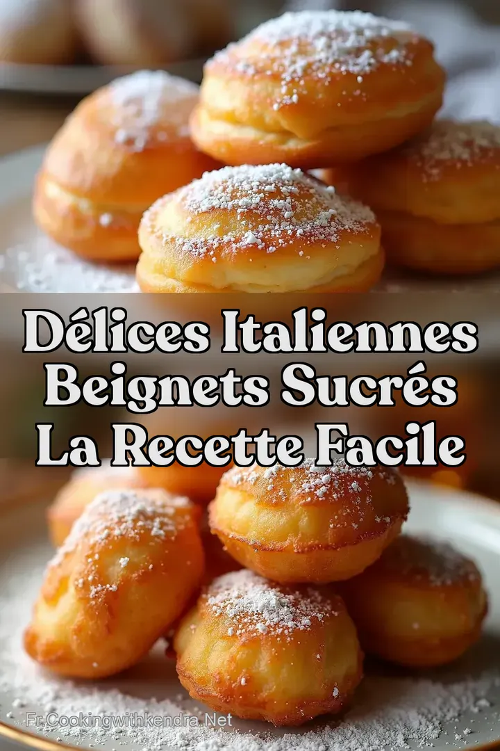 D&eacute;lices Italiennes Beignets Sucr&eacute;s la Recette Facile