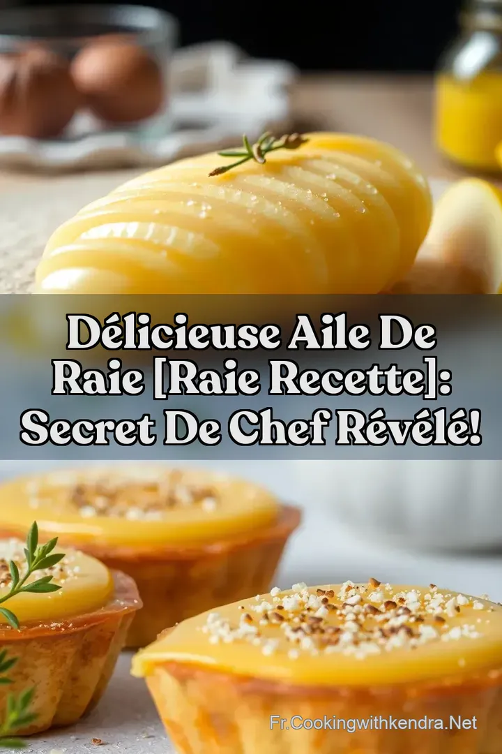 D&eacute;licieuse Aile de Raie [Raie Recette]: Secret de Chef R&eacute;v&eacute;l&eacute;!