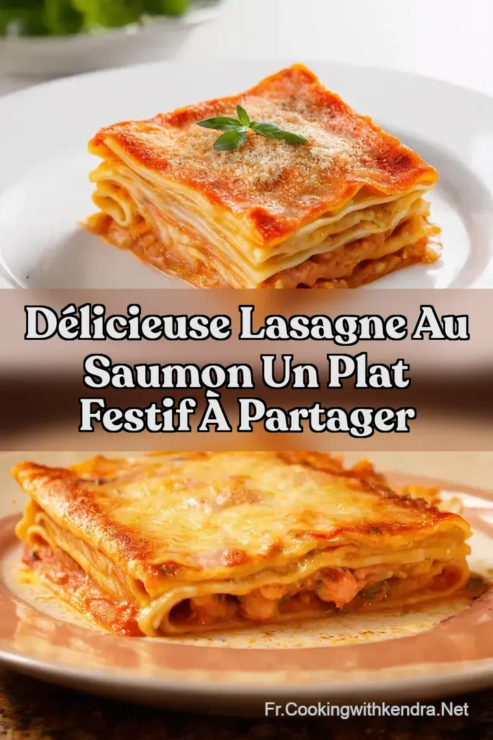 D&eacute;licieuse lasagne au saumon Un plat festif &agrave; partager