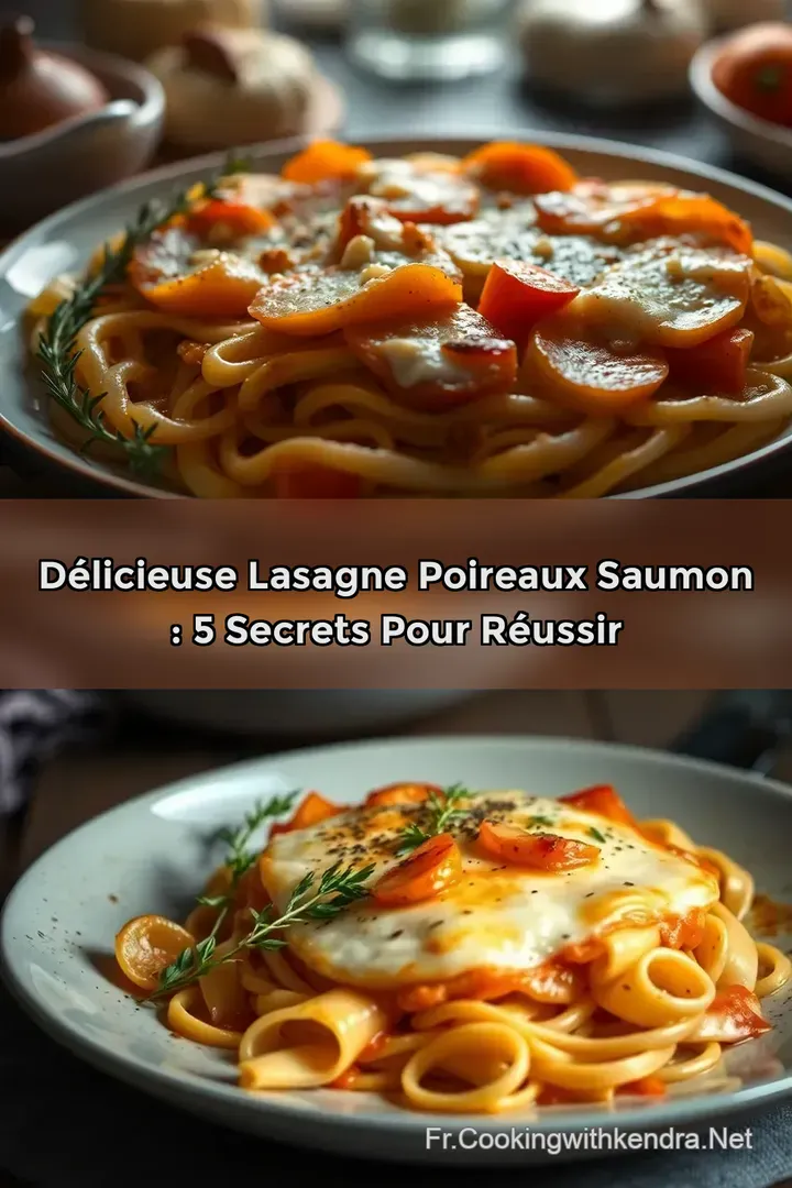 D&eacute;licieuse Lasagne Poireaux Saumon : 5 Secrets Pour R&eacute;ussir