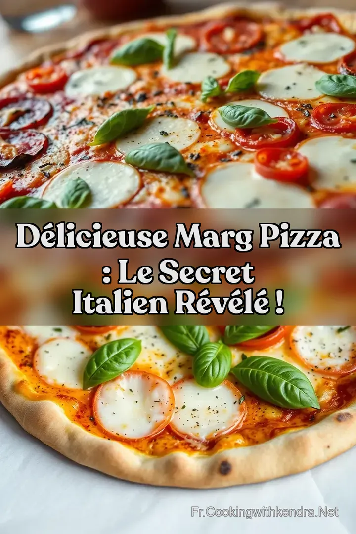 D&eacute;licieuse Marg Pizza : Le Secret Italien R&eacute;v&eacute;l&eacute; !