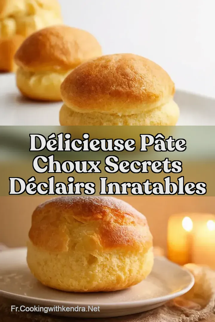 D&eacute;licieuse P&acirc;te Choux Secrets d&Eacute;clairs Inratables