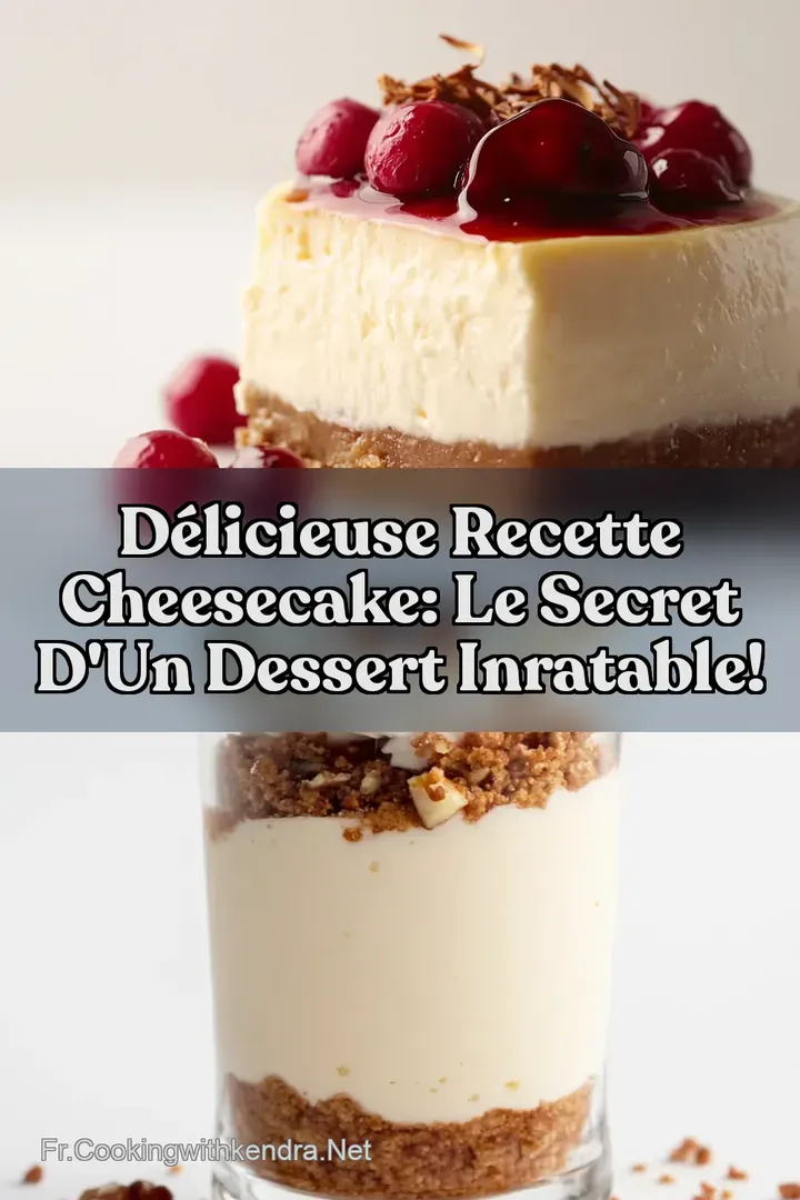 D&eacute;licieuse Recette Cheesecake: Le Secret d un Dessert Inratable!