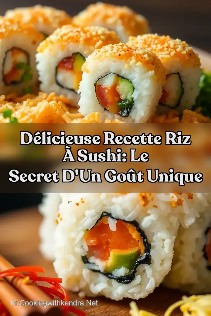 D&eacute;licieuse Recette Riz &agrave; Sushi: Le Secret d un Go&ucirc;t Unique