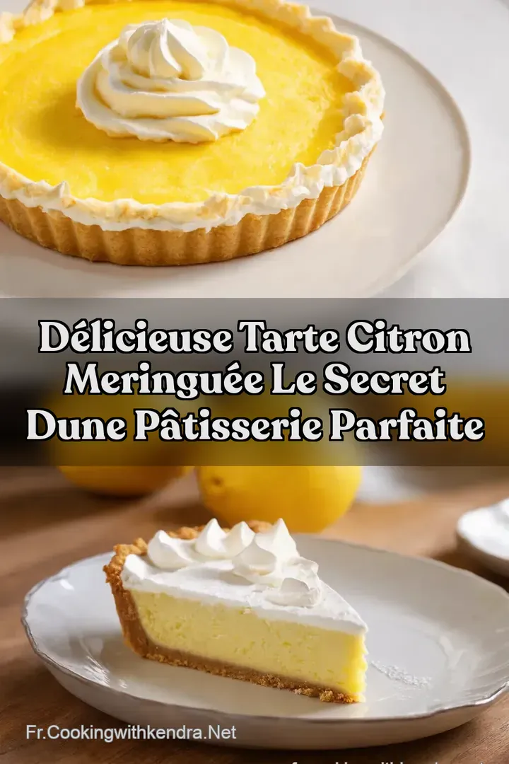 D&eacute;licieuse Tarte Citron Meringu&eacute;e Le Secret dune P&acirc;tisserie Parfaite