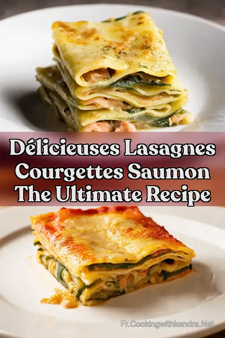 D&eacute;licieuses Lasagnes Courgettes Saumon The Ultimate Recipe