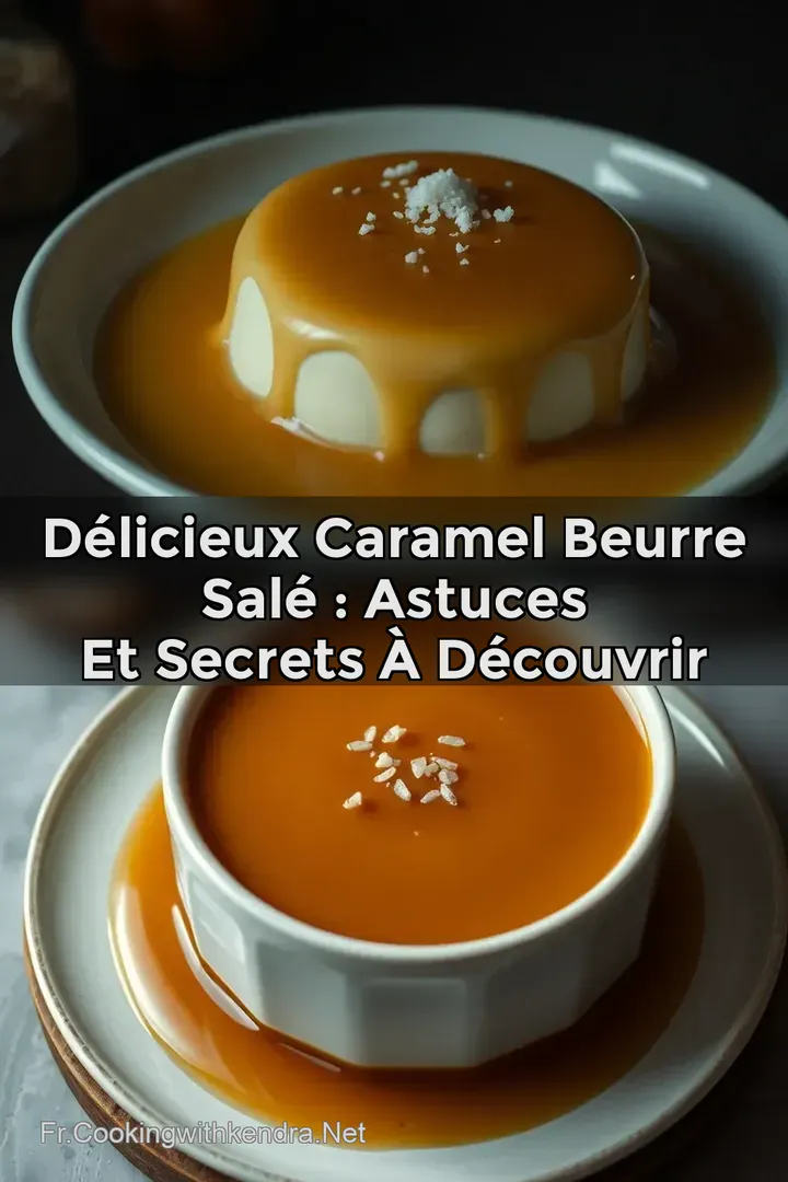 D&eacute;licieux Caramel Beurre Sal&eacute; : Astuces et Secrets &agrave; D&eacute;couvrir