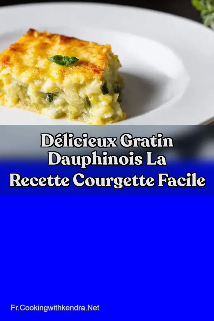 D&eacute;licieux Gratin Dauphinois La Recette Courgette Facile