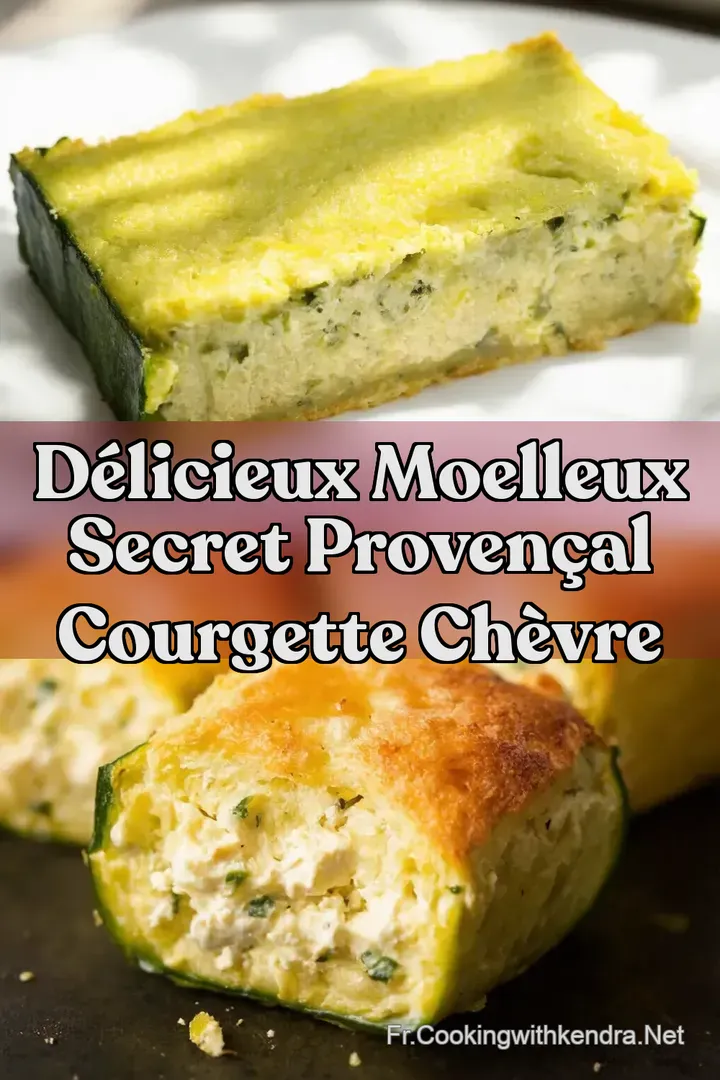 D&eacute;licieux Moelleux Secret Proven&ccedil;al Courgette Ch&egrave;vre