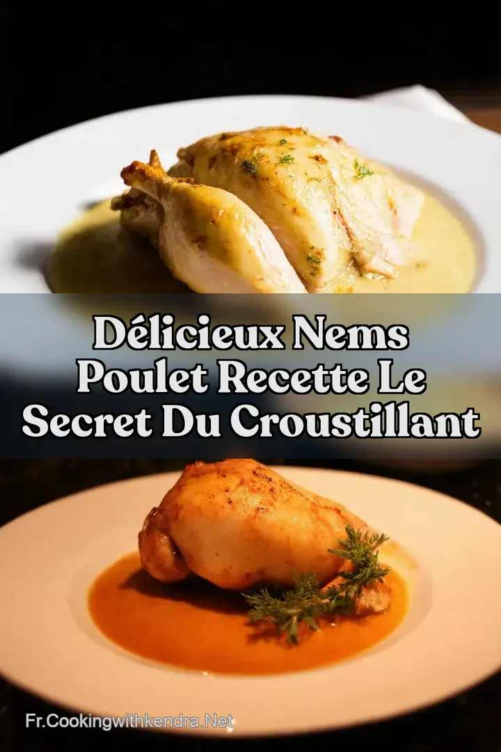 D&eacute;licieux Nems Poulet Recette Le Secret du Croustillant