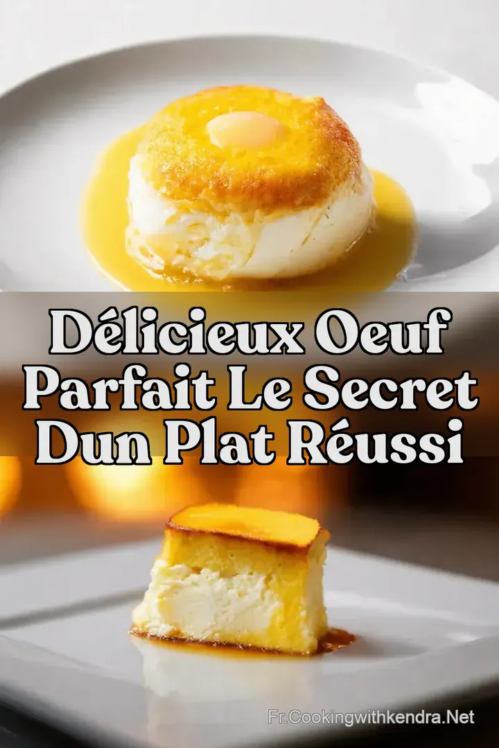 D&eacute;licieux Oeuf Parfait Le Secret dun Plat R&eacute;ussi