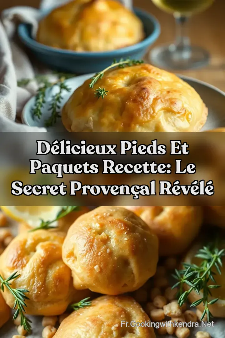 D&eacute;licieux Pieds et Paquets Recette: Le Secret Proven&ccedil;al R&eacute;v&eacute;l&eacute;