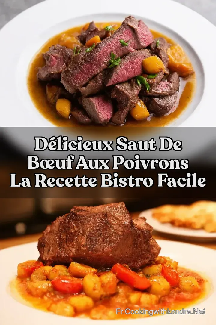 D&eacute;licieux Saut de B&oelig;uf aux Poivrons La Recette Bistro Facile