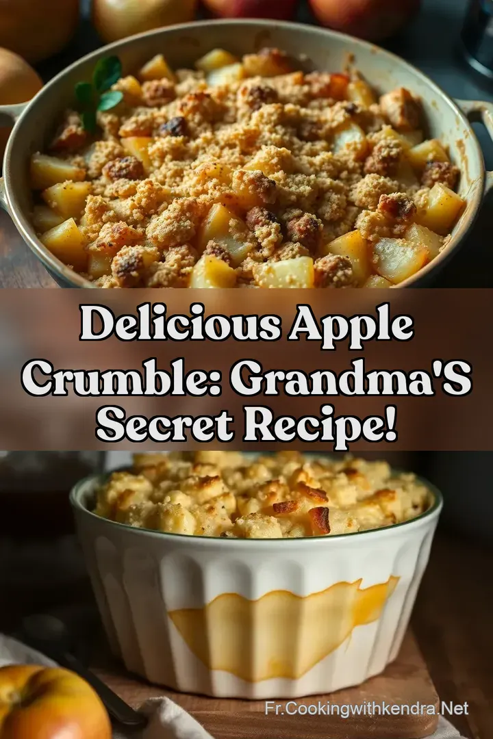 Delicious Apple Crumble: Grandma s Secret Recipe!
