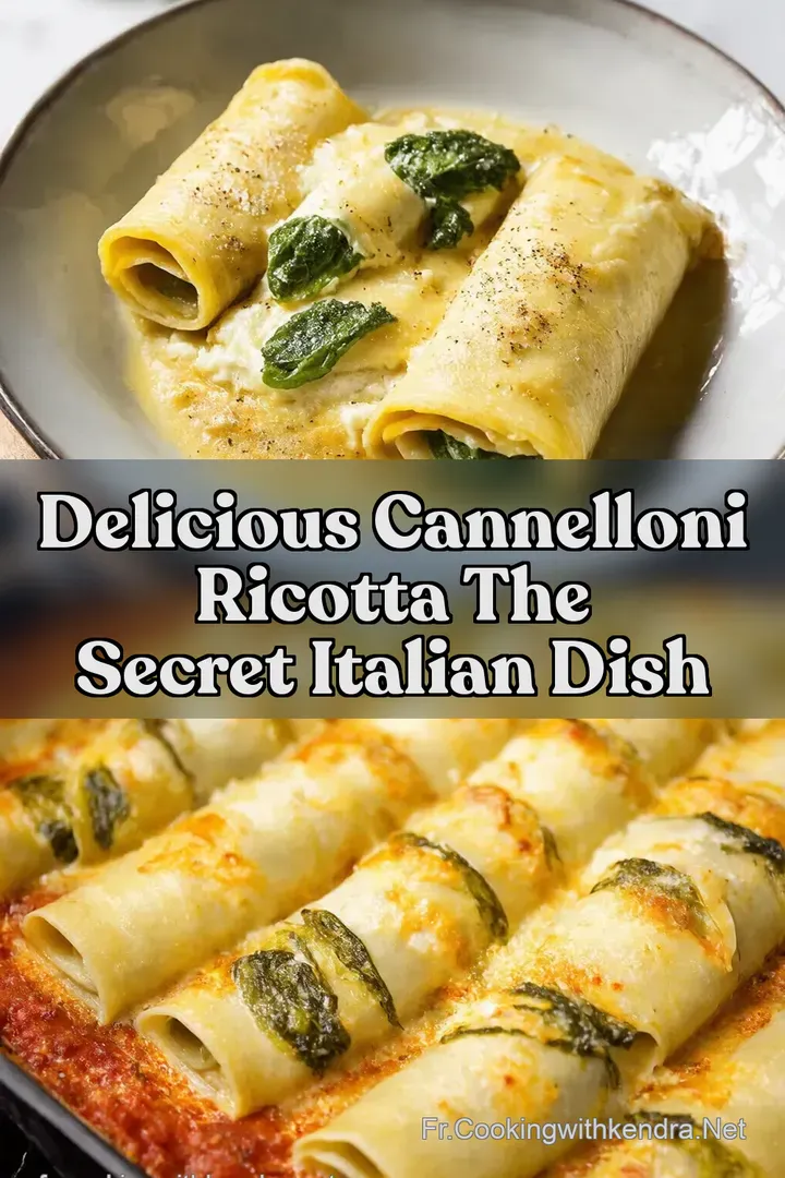 Delicious Cannelloni Ricotta The Secret Italian Dish