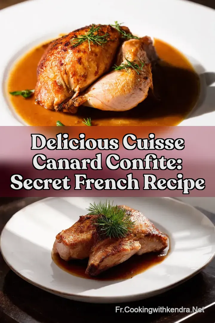 Delicious Cuisse Canard Confite: Secret French Recipe