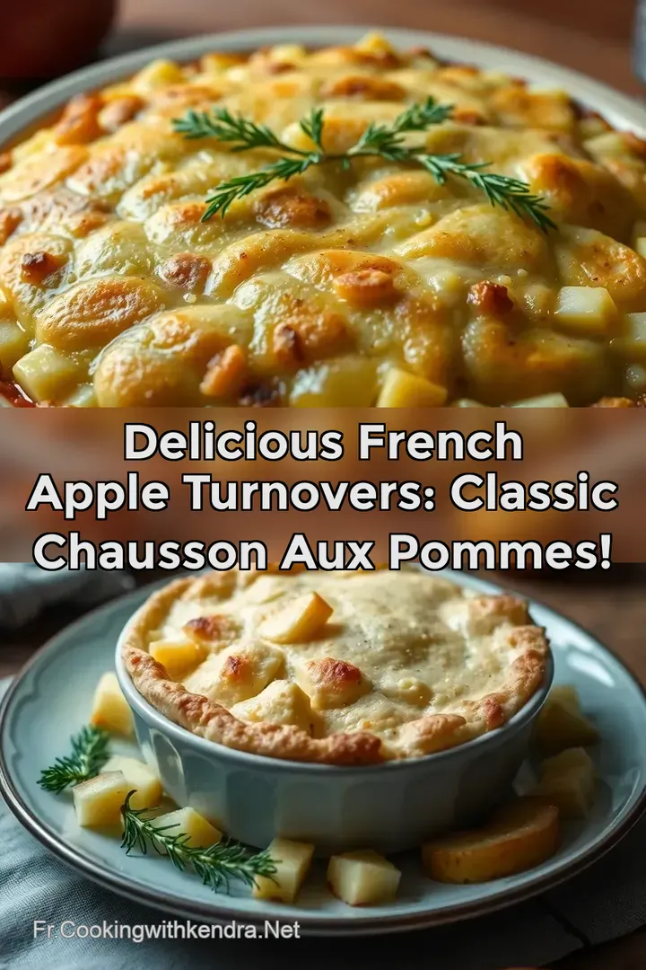 Delicious French Apple Turnovers: Classic Chausson Aux Pommes!