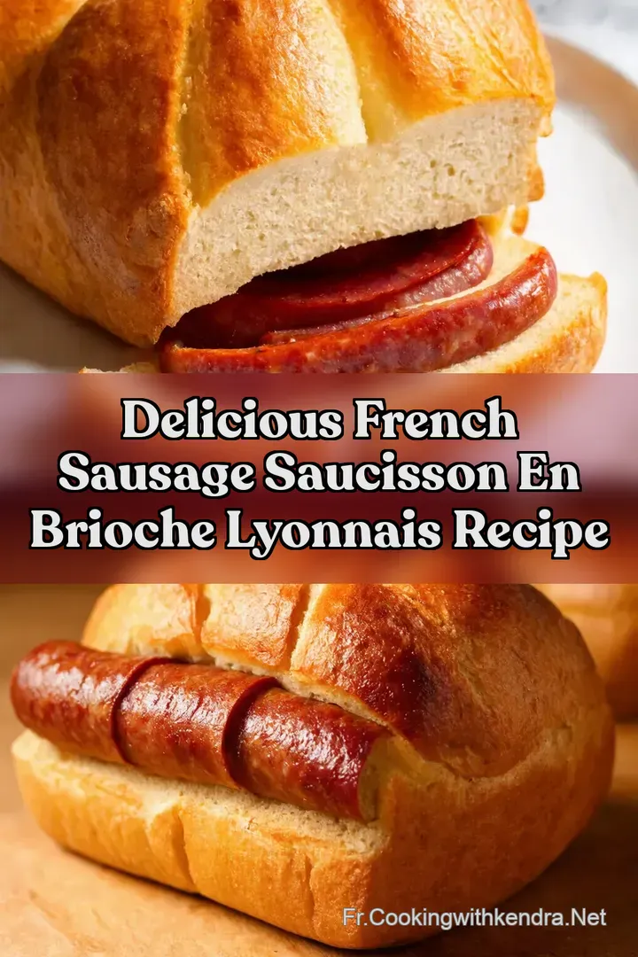 Delicious French Sausage Saucisson en Brioche Lyonnais Recipe