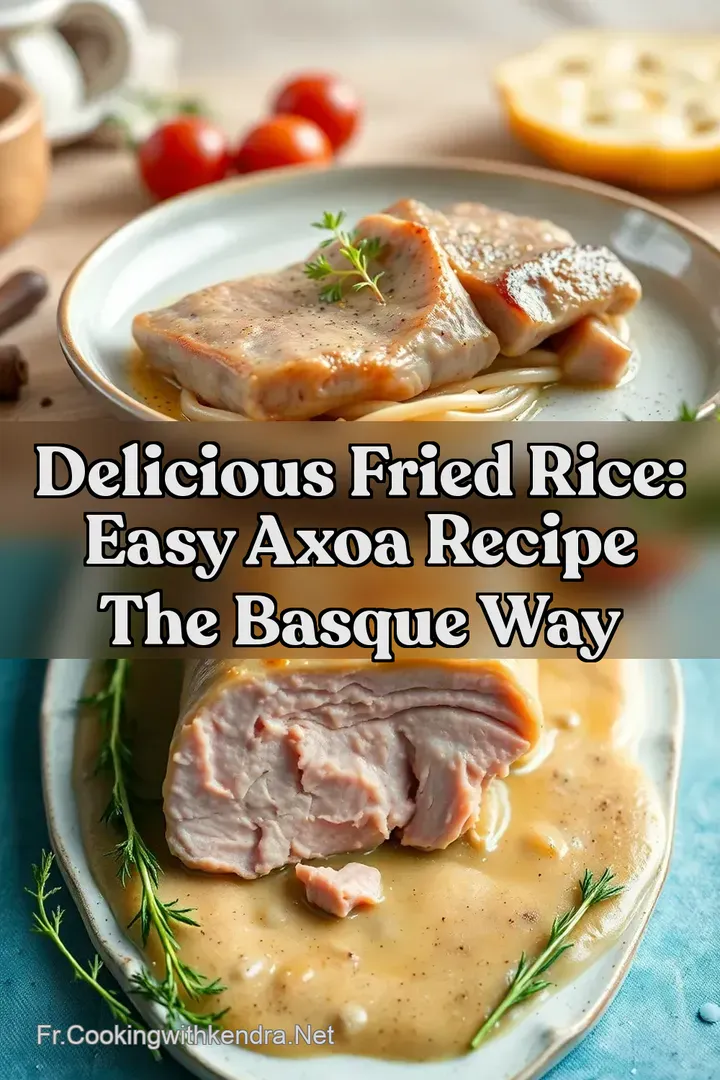 Delicious Fried Rice: Easy Axoa Recipe the Basque Way