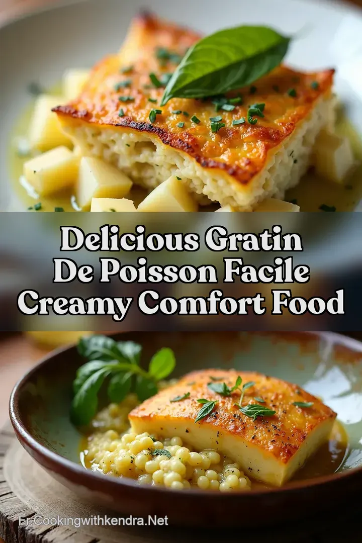 Delicious Gratin de Poisson Facile Creamy Comfort Food