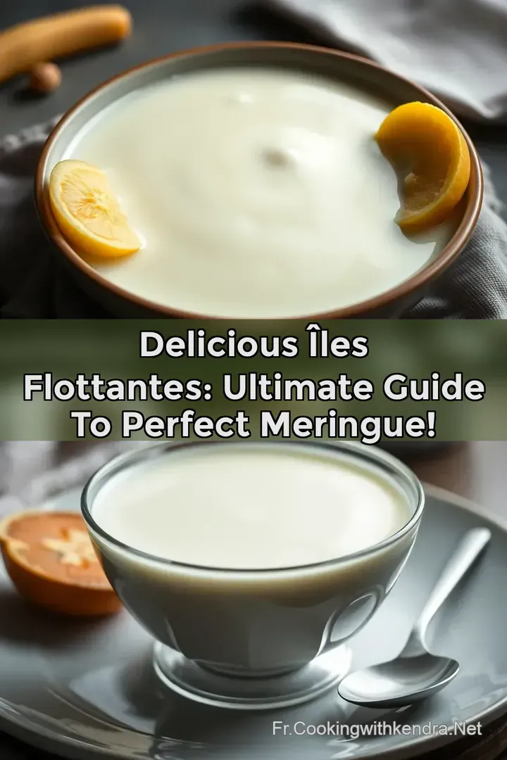 Delicious &Icirc;les Flottantes: Ultimate Guide to Perfect Meringue!
