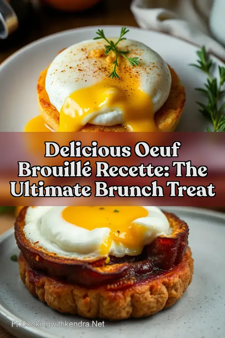 Delicious Oeuf Brouill&eacute; Recette: The Ultimate Brunch Treat