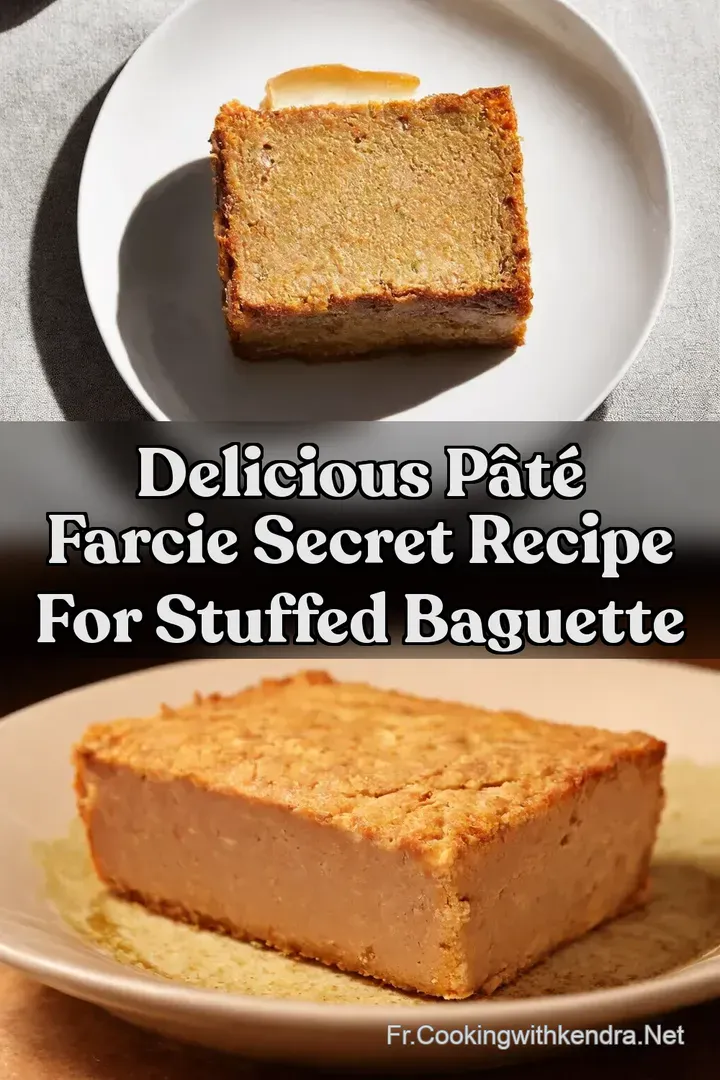 Delicious P&acirc;t&eacute; Farcie Secret Recipe for Stuffed Baguette