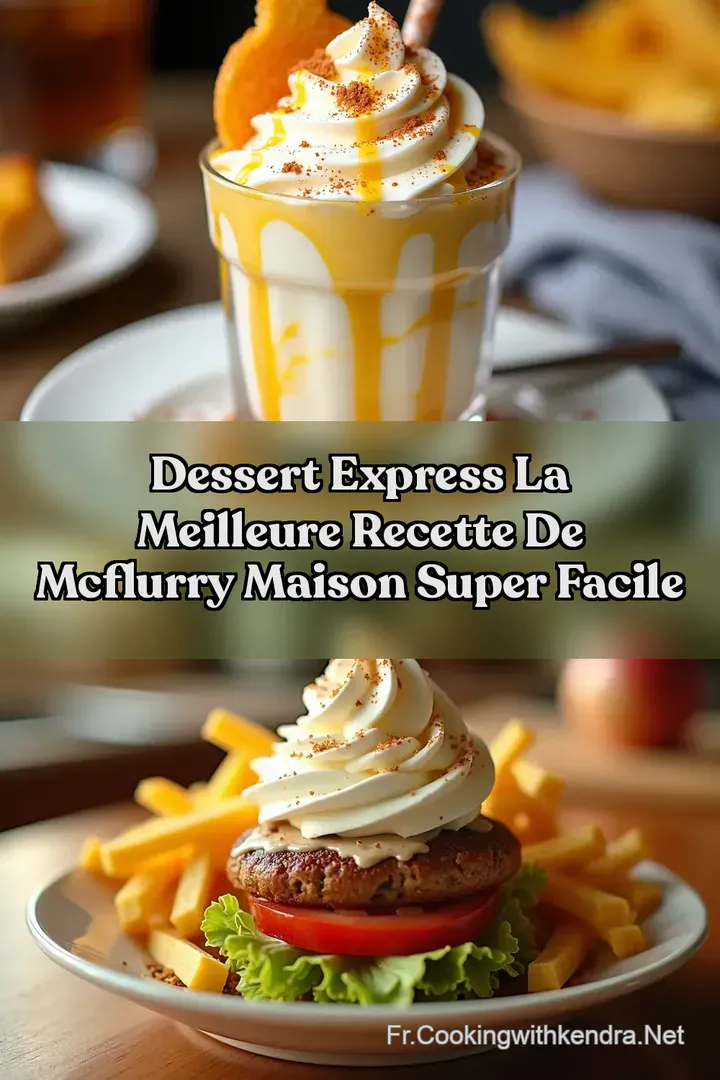 Dessert Express La Meilleure Recette de McFlurry Maison Super Facile