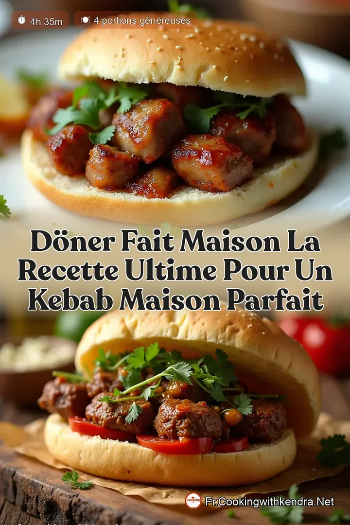 D&ouml;ner Fait Maison La Recette Ultime pour un Kebab Maison Parfait